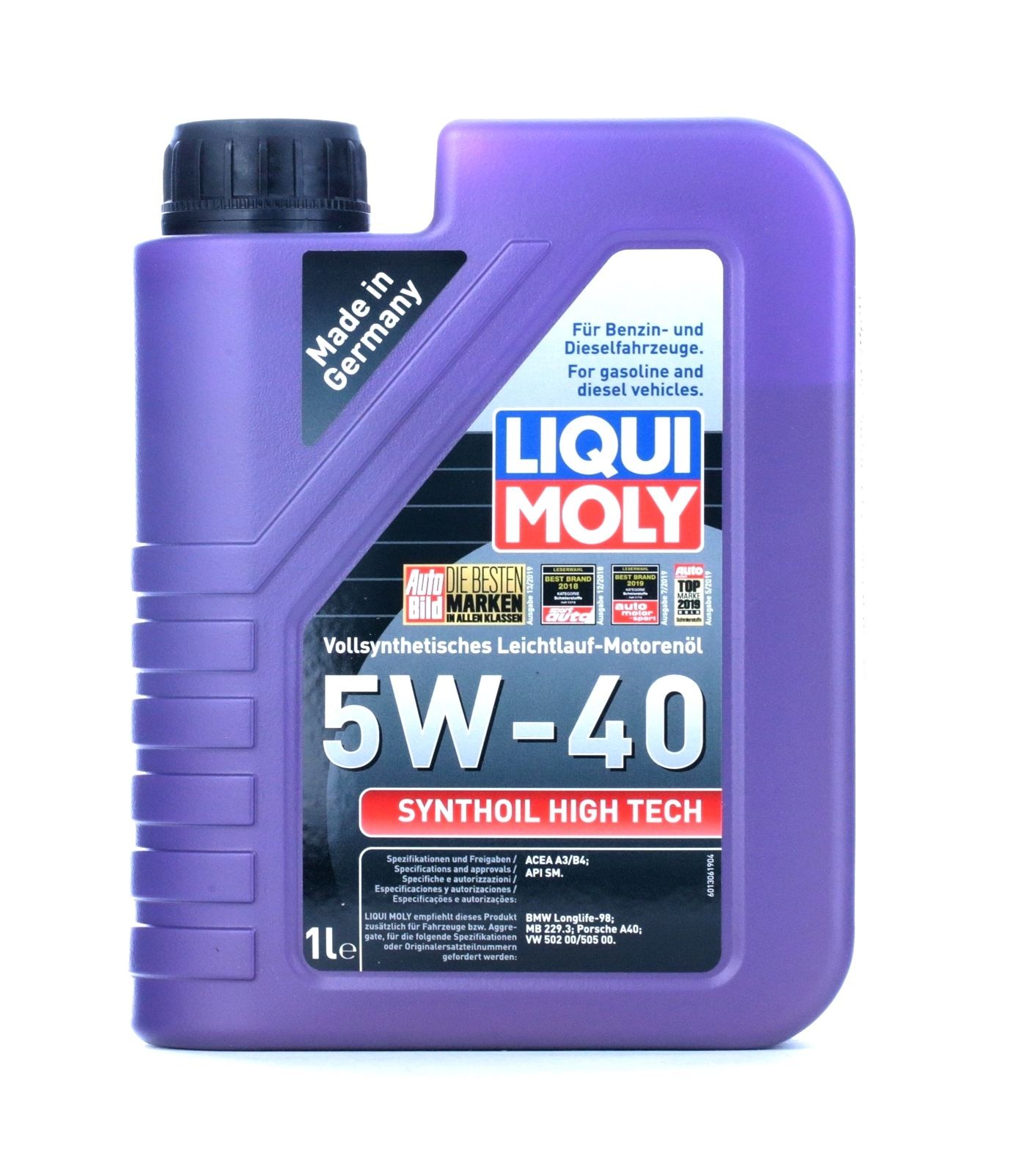 LIQUI MOLY Motoröl VW,AUDI,MERCEDES-BENZ 1855 P000339 Motorenöl,Öl,Öl für Motor von Liqui Moly