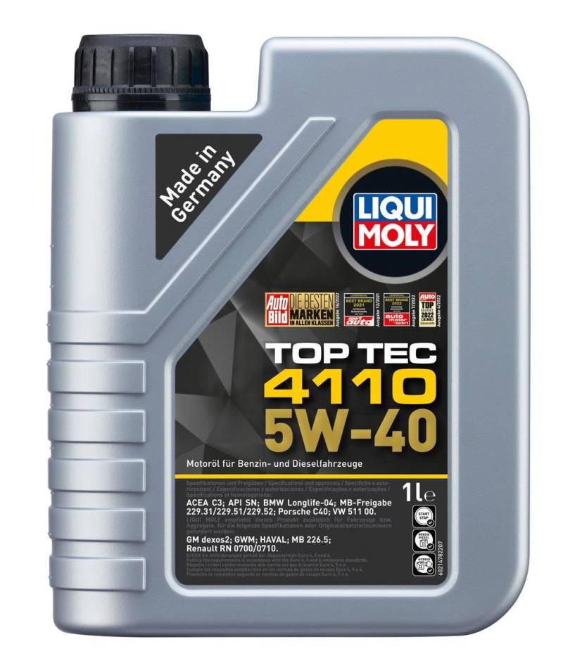 LIQUI MOLY Motoröl VW,AUDI,MERCEDES-BENZ 21478 Motorenöl,Öl,Öl für Motor von Liqui Moly