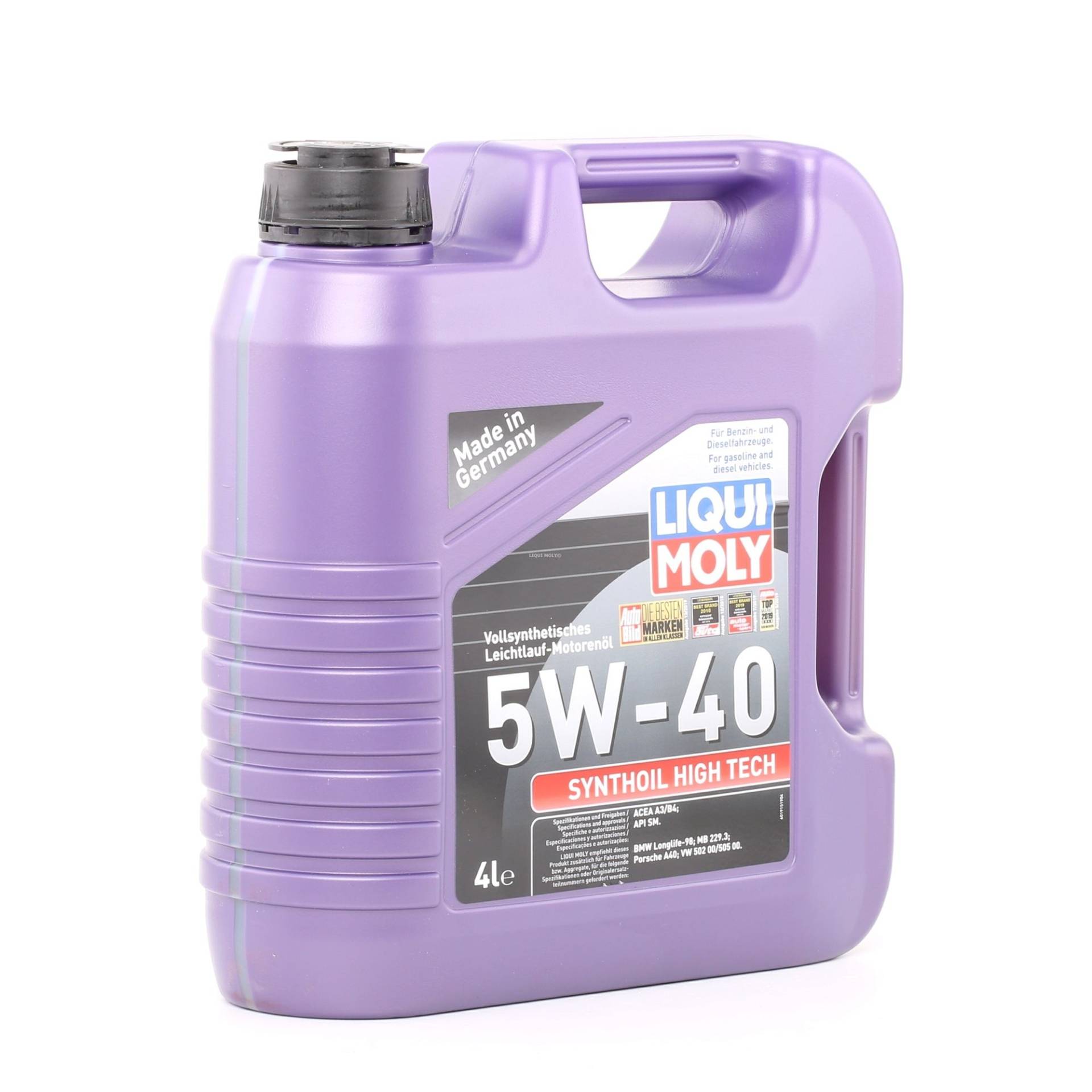 LIQUI MOLY Motoröl VW,AUDI,MERCEDES-BENZ 2194 P000339 Motorenöl,Öl,Öl für Motor von Liqui Moly