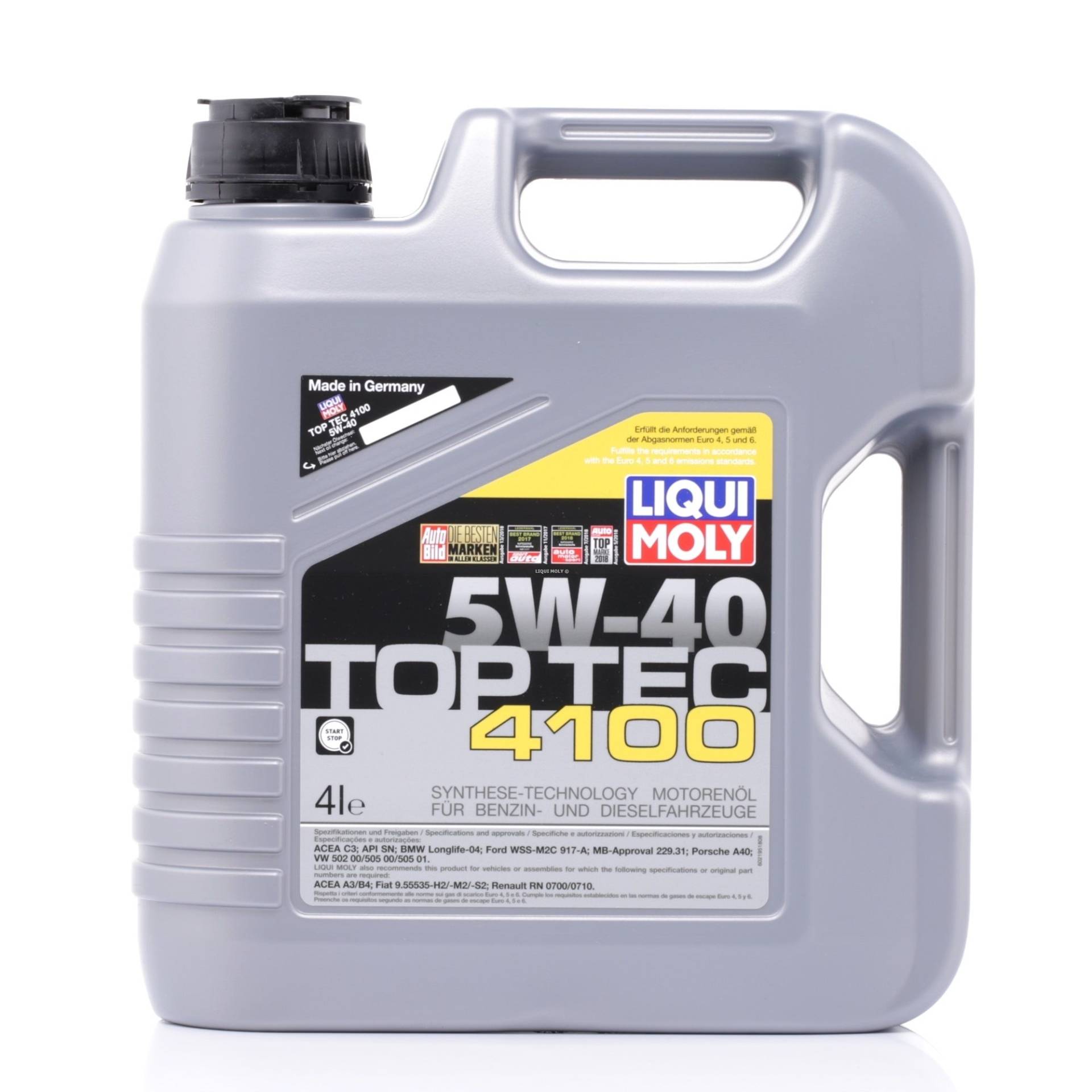 LIQUI MOLY Motoröl VW,AUDI,MERCEDES-BENZ 2195 P000322 Motorenöl,Öl,Öl für Motor von Liqui Moly