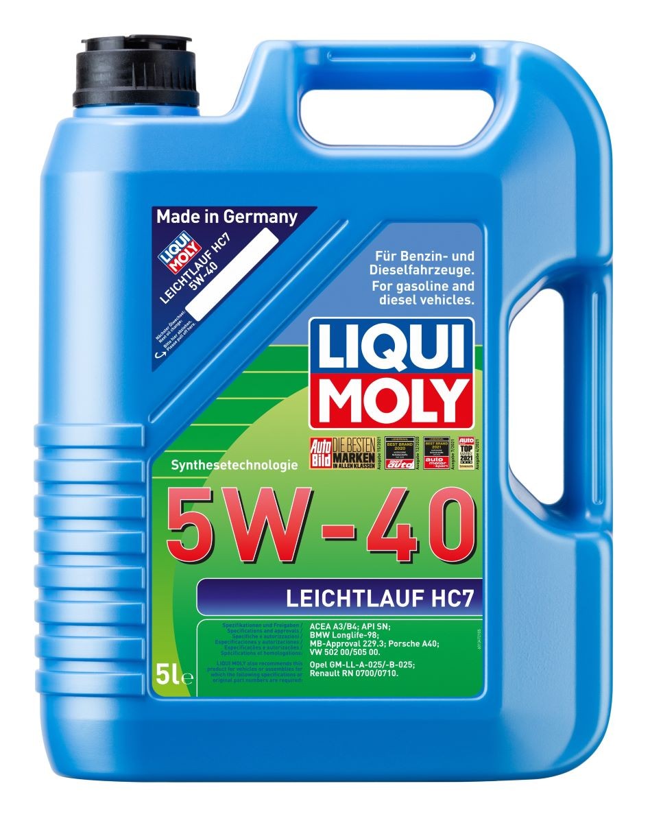 LIQUI MOLY Motoröl VW,AUDI,MERCEDES-BENZ 2309 P000317 Motorenöl,Öl,Öl für Motor von Liqui Moly