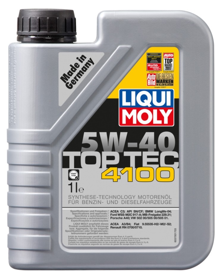 LIQUI MOLY Motoröl VW,AUDI,MERCEDES-BENZ 9510 P000322 Motorenöl,Öl,Öl für Motor von Liqui Moly