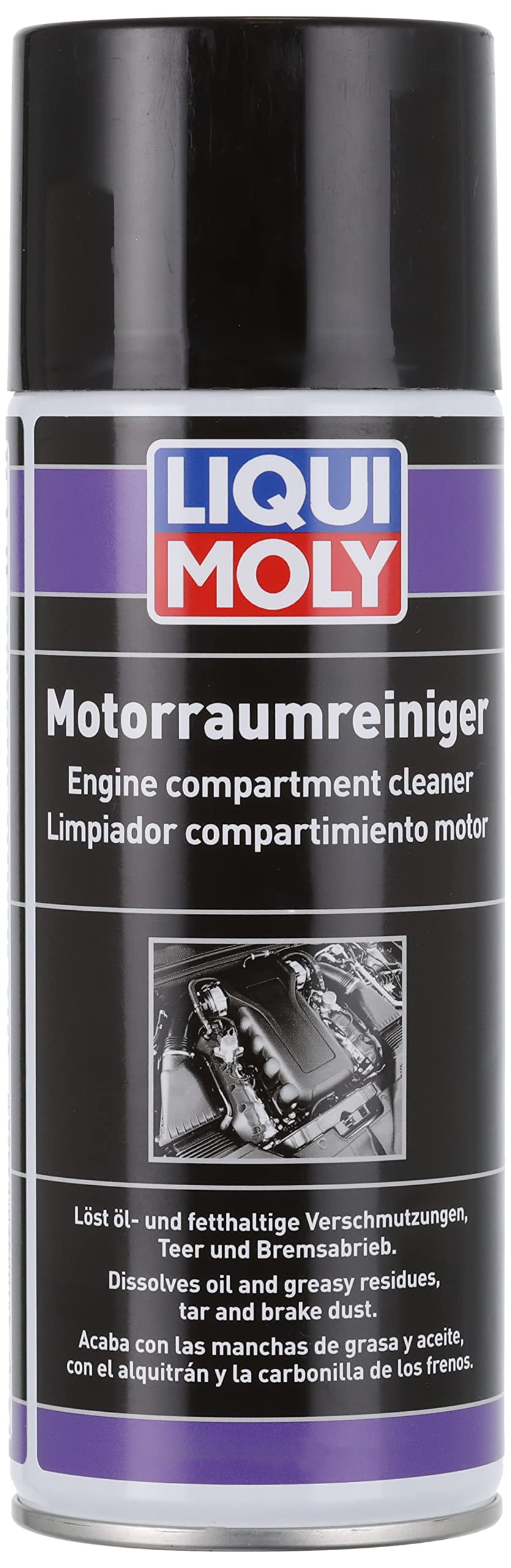 LIQUI MOLY Motorraumreiniger | 400 ml | Autopflege | Art.-Nr.: 3326, 1 Packung von Liqui Moly