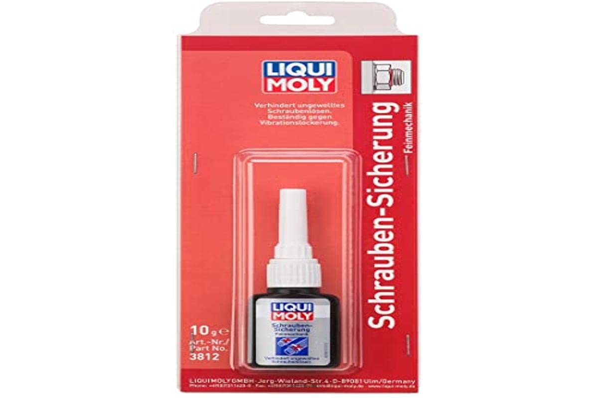 LIQUI MOLY Schrauben-Sicherung Feinmechanik | 10 g | Schraubensicherung | Art.-Nr.: 3812, farblos von Liqui Moly