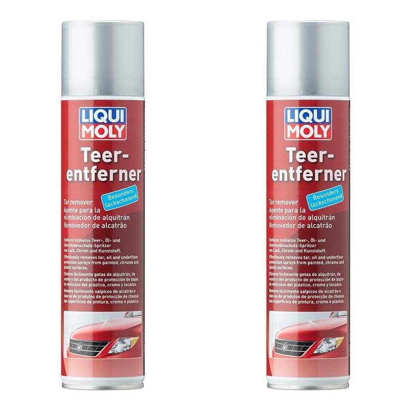 LIQUI MOLY Teerentferner | 400 ml | Autopflege | Art.-Nr.: 1600 (Packung mit 2) von Liqui Moly