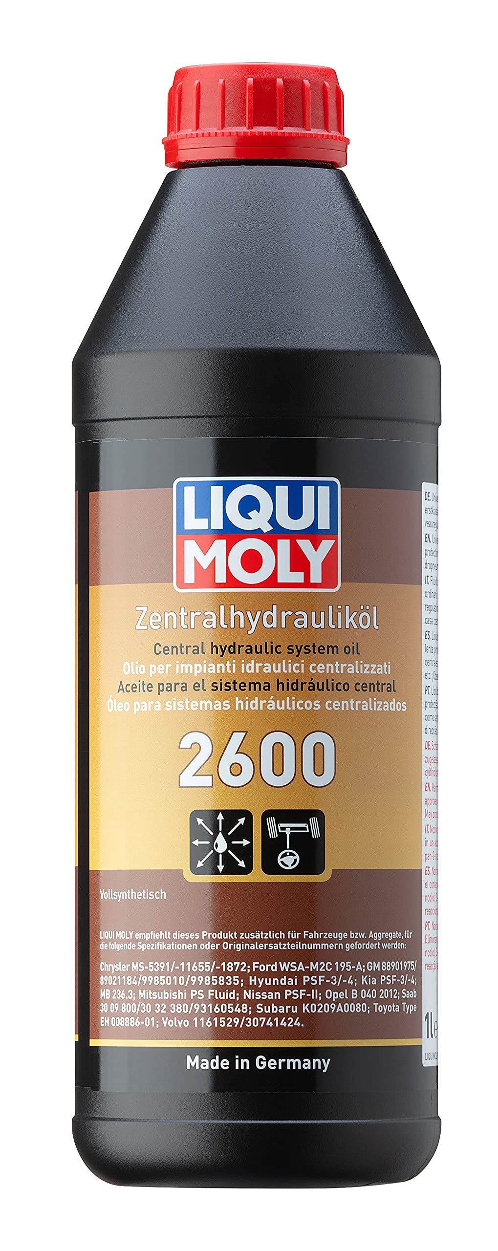 LIQUI MOLY Zentralhydrauliköl 2600 | 1 L | Hydrauliköl | Art.-Nr.: 21603 von Liqui Moly