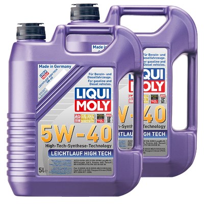 Liqui Moly 10 L Leichtlauf High Tech 5W-40 [Hersteller-Nr. 3864] von Liqui Moly