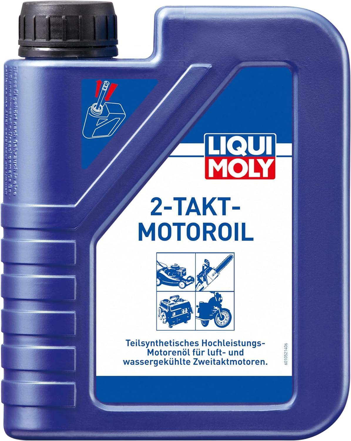 LIQUI MOLY 2-Takt-Motoroil | 1 L | 2-Takt-Öl | Art.-Nr.: 1052, farblos von Liqui Moly