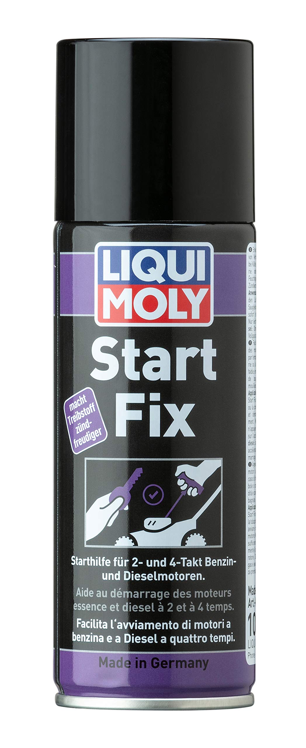LIQUI MOLY Start Fix | 200 ml | Servicespray | Art.-Nr.: 1085, farblos von Liqui Moly