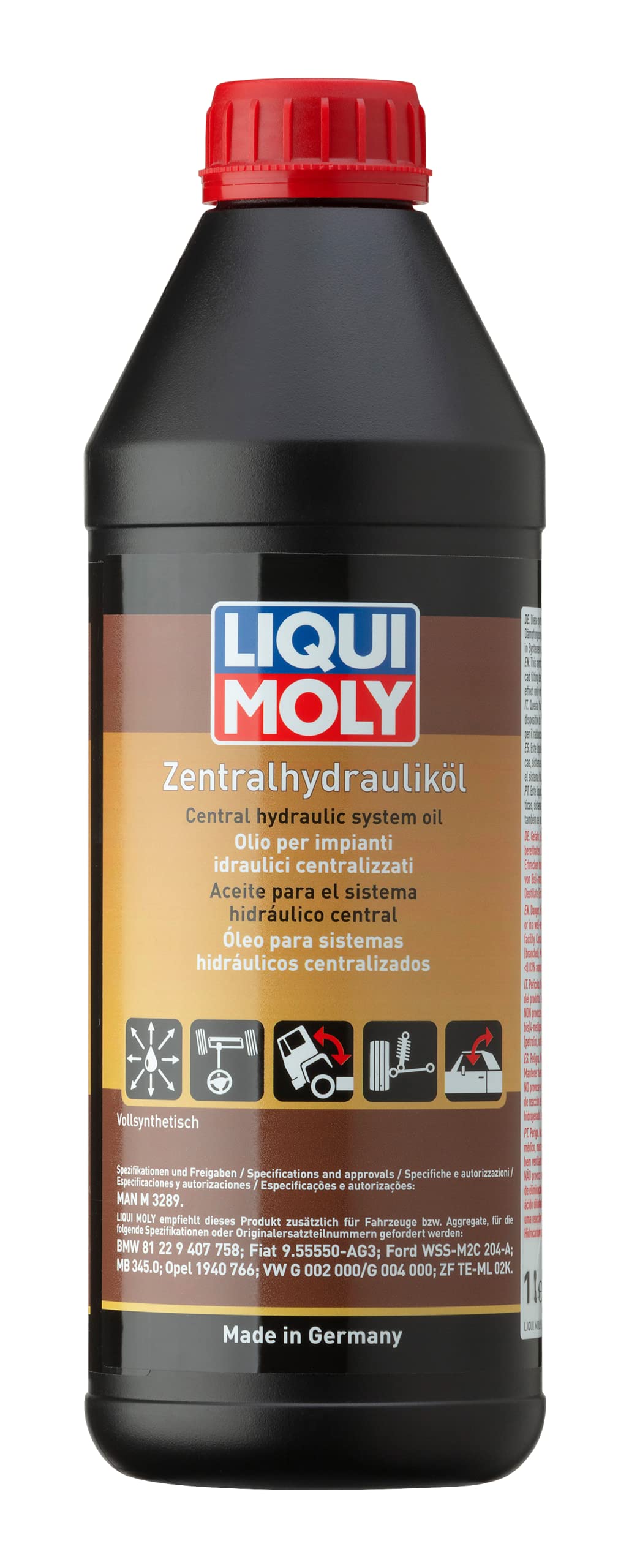 LIQUI MOLY Zentralhydrauliköl | 1 L | Hydrauliköl | Art.-Nr.: 1127, farblos von Liqui Moly