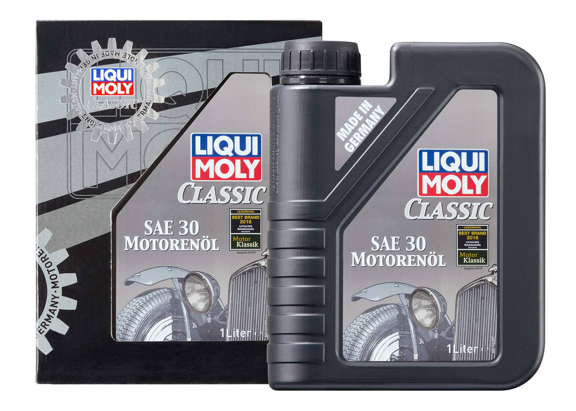 LIQUI MOLY Classic Motorenöl SAE 30 | 1 L | mineralisches Motoröl | Art.-Nr.: 1132, farblos von Liqui Moly