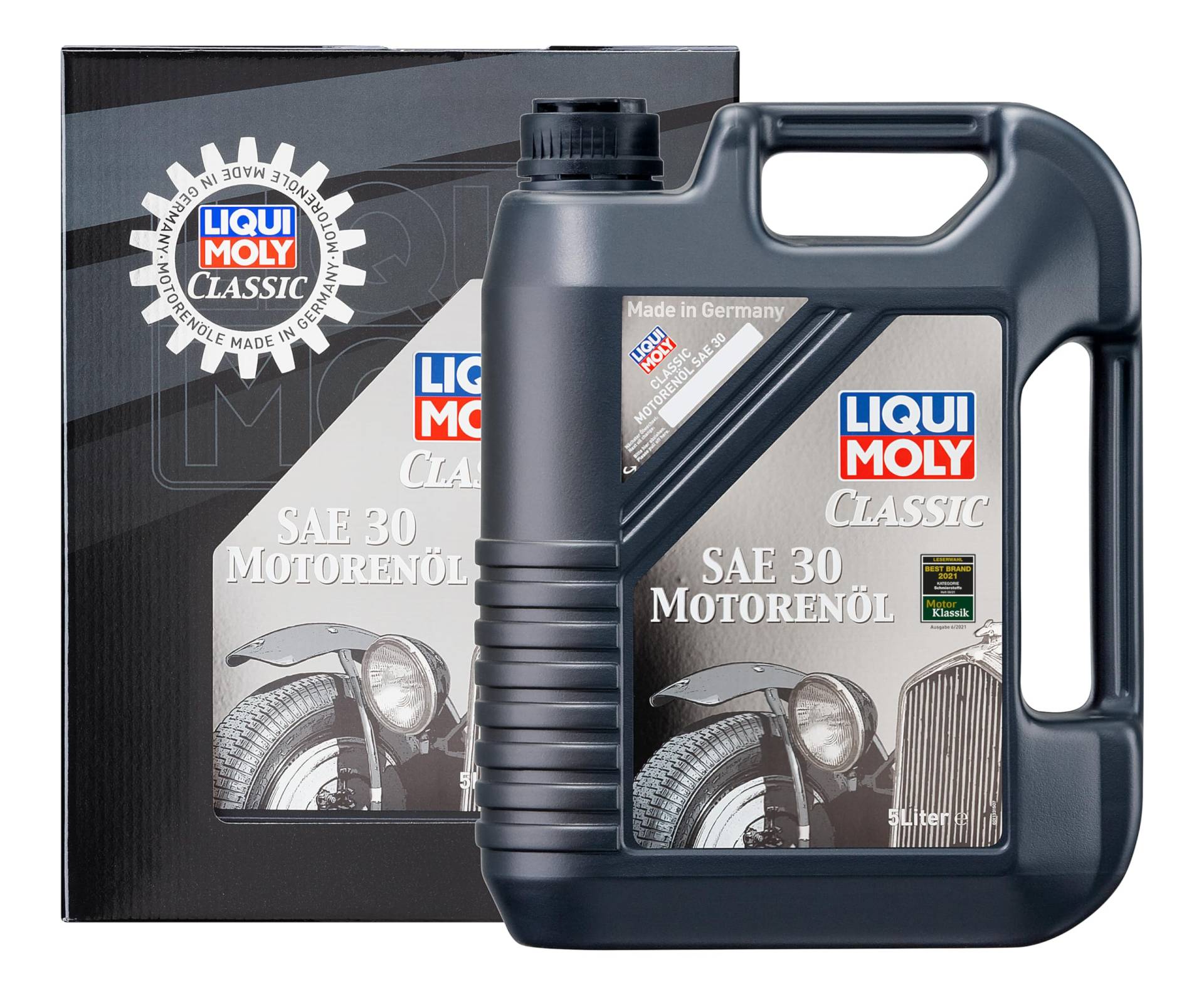 LIQUI MOLY Classic Motorenöl SAE 30 | 5 L | mineralisches Motoröl | Art.-Nr.: 1133 von Liqui Moly