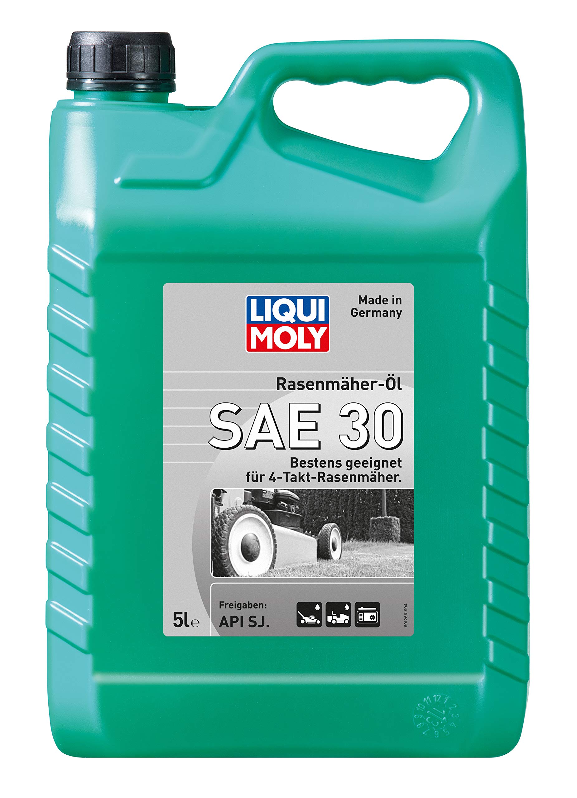 LIQUI MOLY Rasenmäher-Öl SAE 30 | 5 L | mineralisches Motoröl | Art.-Nr.: 1266, farblos von Liqui Moly