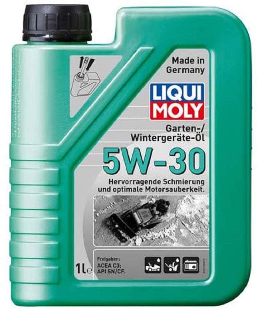 LIQUI MOLY Garten-/Wintergeräte-Öl 5W-30 | 1 L | Gartengeräte-Öl | Wintergeräte-Öl | Art.-Nr.: 1279, farblos von Liqui Moly