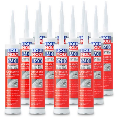 Liqui Moly 12x 310 ml Liquimate 8400 Karosseriedichtmasse weiß [Hersteller-Nr. 21341] von Liqui Moly