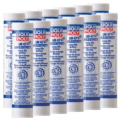 Liqui Moly 12x 400g LM 47 Langzeitfett + MoS2 [Hersteller-Nr. 3520] von Liqui Moly