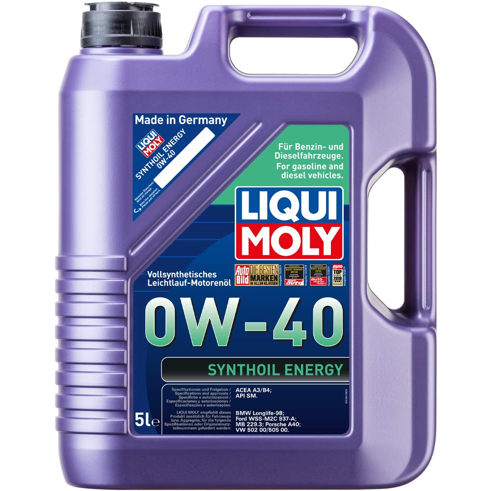 LIQUI MOLY Synthoil Energy 0W-40 | 5 L | vollsynthetisches Motoröl | Art.-Nr.: 1361 von Liqui Moly