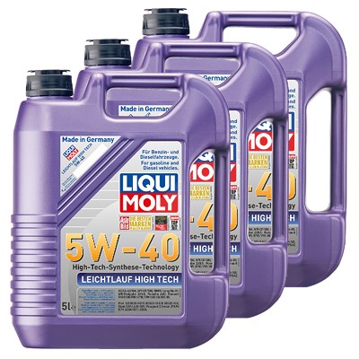 Liqui Moly 15 L Leichtlauf High Tech 5W-40 [Hersteller-Nr. 3864] von Liqui Moly