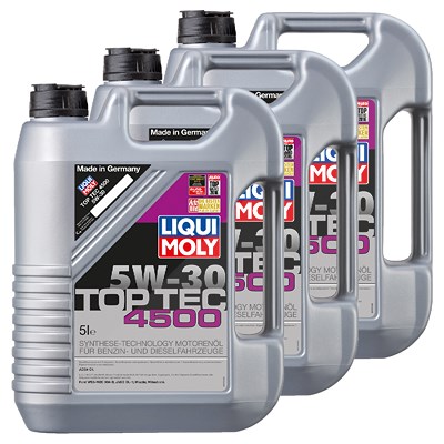 Liqui Moly 15 L Top Tec 4500 5W-30 [Hersteller-Nr. 3729] von Liqui Moly