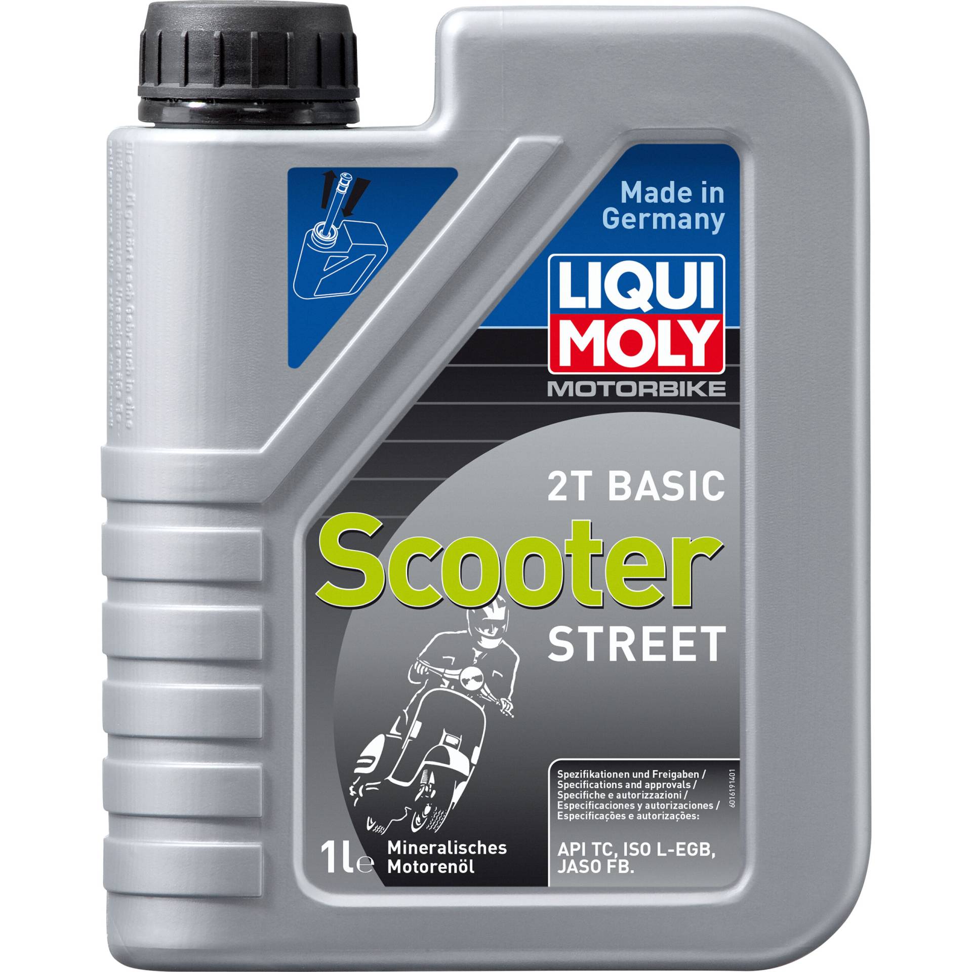 Liqui Moly 2-Takt Öl Motorbike 2T Basic Scooter Street 1 Liter von Liqui Moly