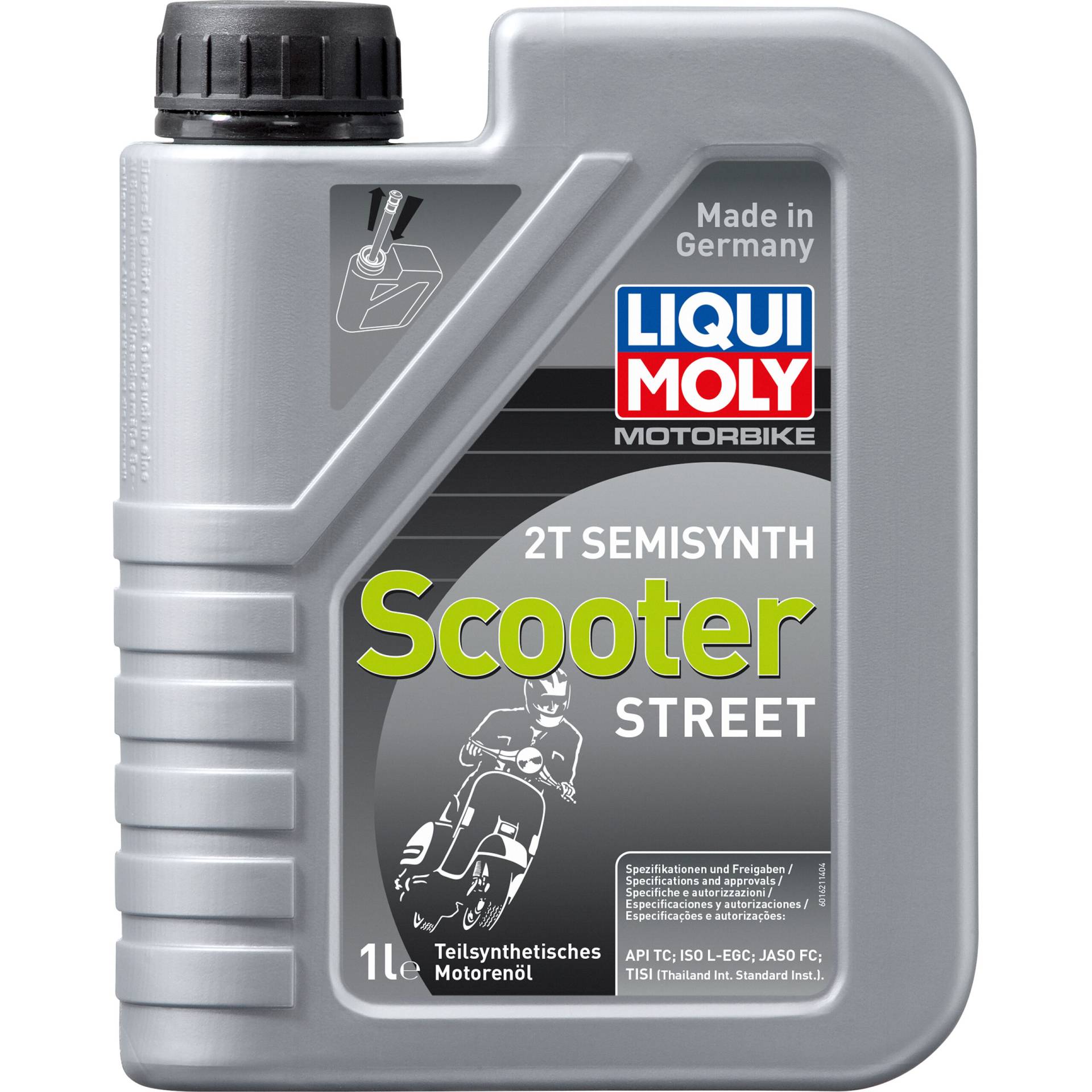 Liqui Moly 2-Takt Öl Motorbike 2T Semisynth Scooter Street 1Liter von Liqui Moly