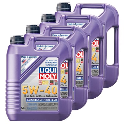 Liqui Moly 20 L Leichtlauf High Tech 5W-40 [Hersteller-Nr. 3864] von Liqui Moly