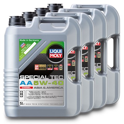 Liqui Moly 20 L Special Tec AA 5W-40 Diesel [Hersteller-Nr. 21332] von Liqui Moly