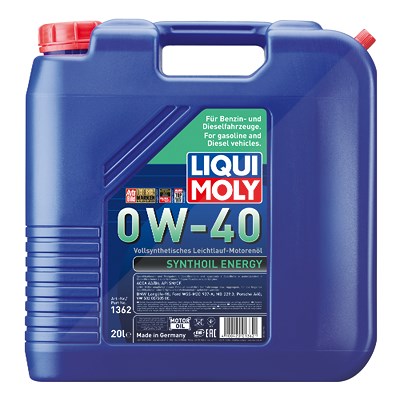 Liqui Moly 20 L Synthoil Energy 0W-40 [Hersteller-Nr. 1362] von Liqui Moly