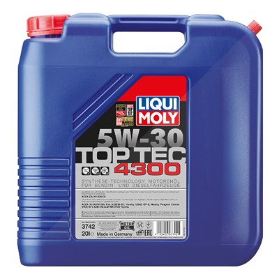 Liqui Moly 20 L Top Tec 4300 5W-30 [Hersteller-Nr. 3742] von Liqui Moly