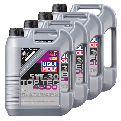 Liqui Moly 20 L Top Tec 4500 5W-30 [Hersteller-Nr. 3729] von Liqui Moly