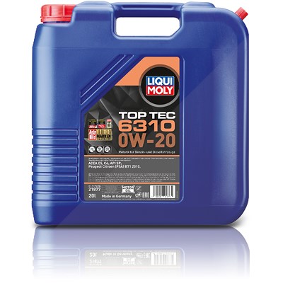 Liqui Moly 20 L Top Tec 6310 0W-20 von Liqui Moly