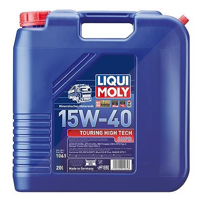 Liqui Moly 20 L Touring High Tech SHPD-Motoröl 15W-40 [Hersteller-Nr. 1061] von Liqui Moly