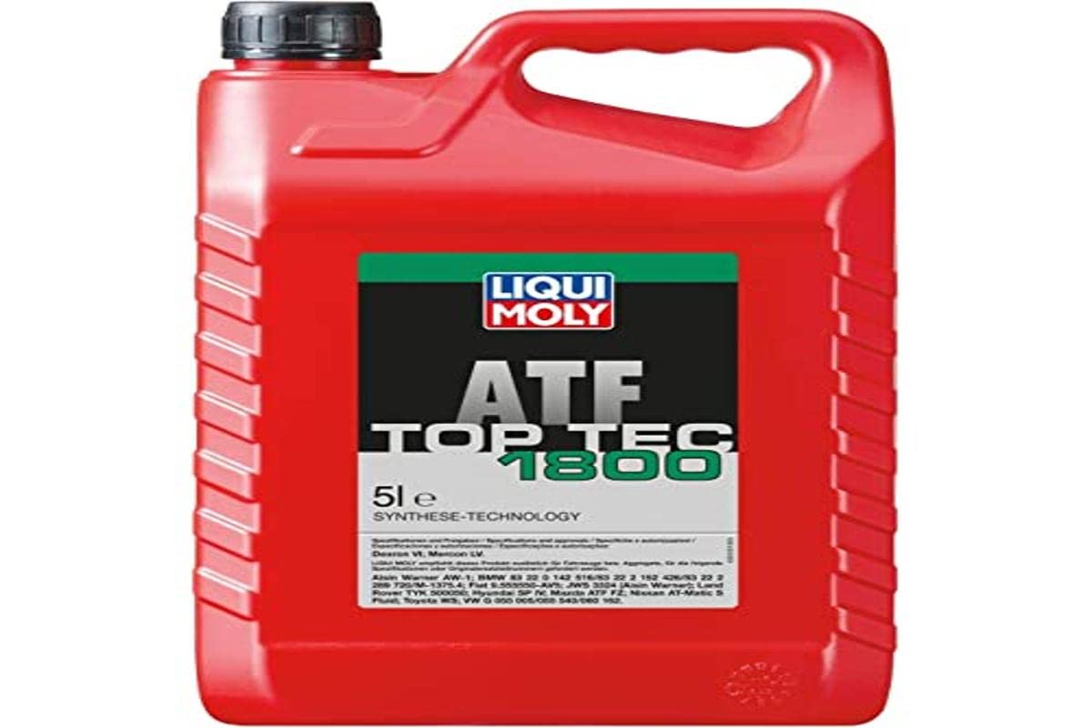 LIQUI MOLY Top Tec ATF 1800 | 5 L | Getriebeöl | Hydrauliköl | Art.-Nr.: 20662, farblos von Liqui Moly