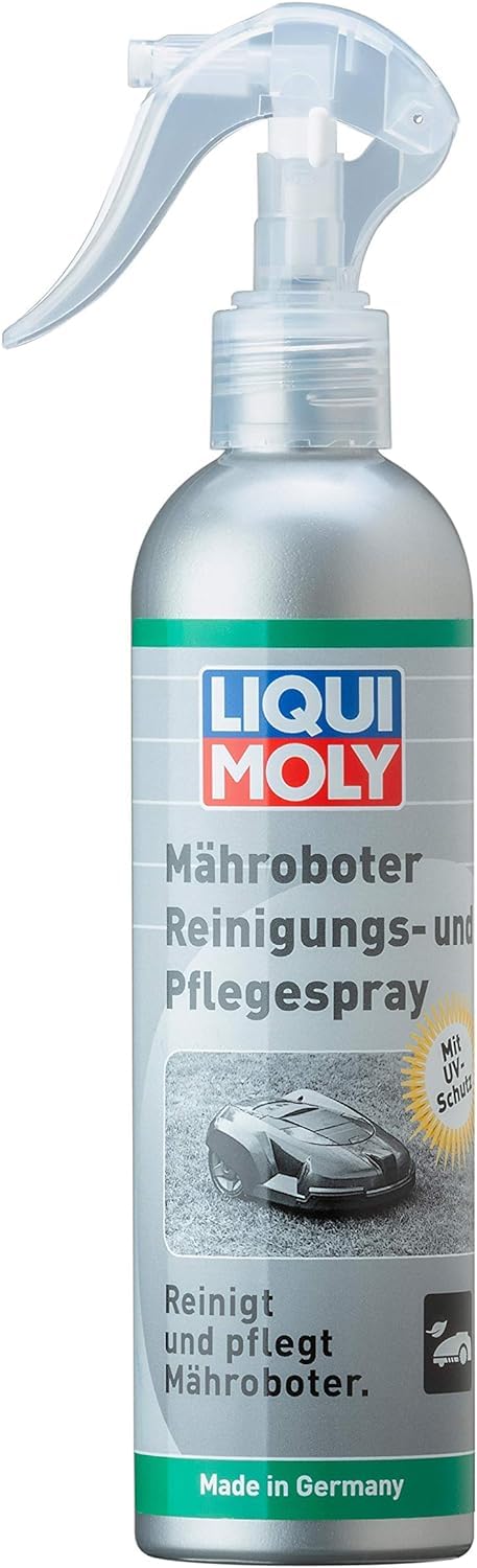 LIQUI MOLY Mähroboter Reinigungs- und Pflegespray | 300 ml | Gartengeräte-Pflege | Art.-Nr.: 21343, farblos von Liqui Moly