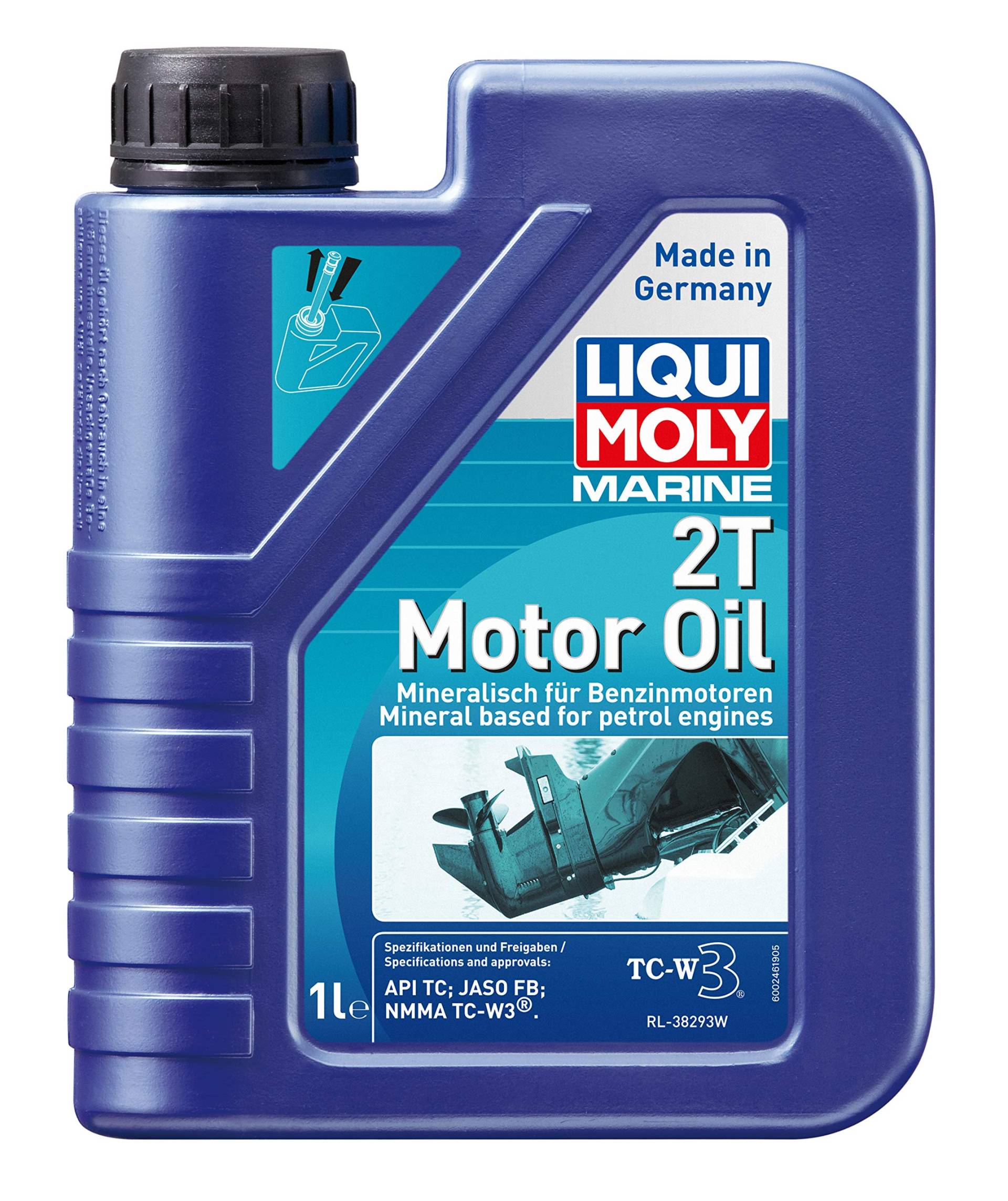 LIQUI MOLY Marine 2T Motor Oil | 1 L | Boot 2-Takt-Öl | Art.-Nr.: 25019 von Liqui Moly