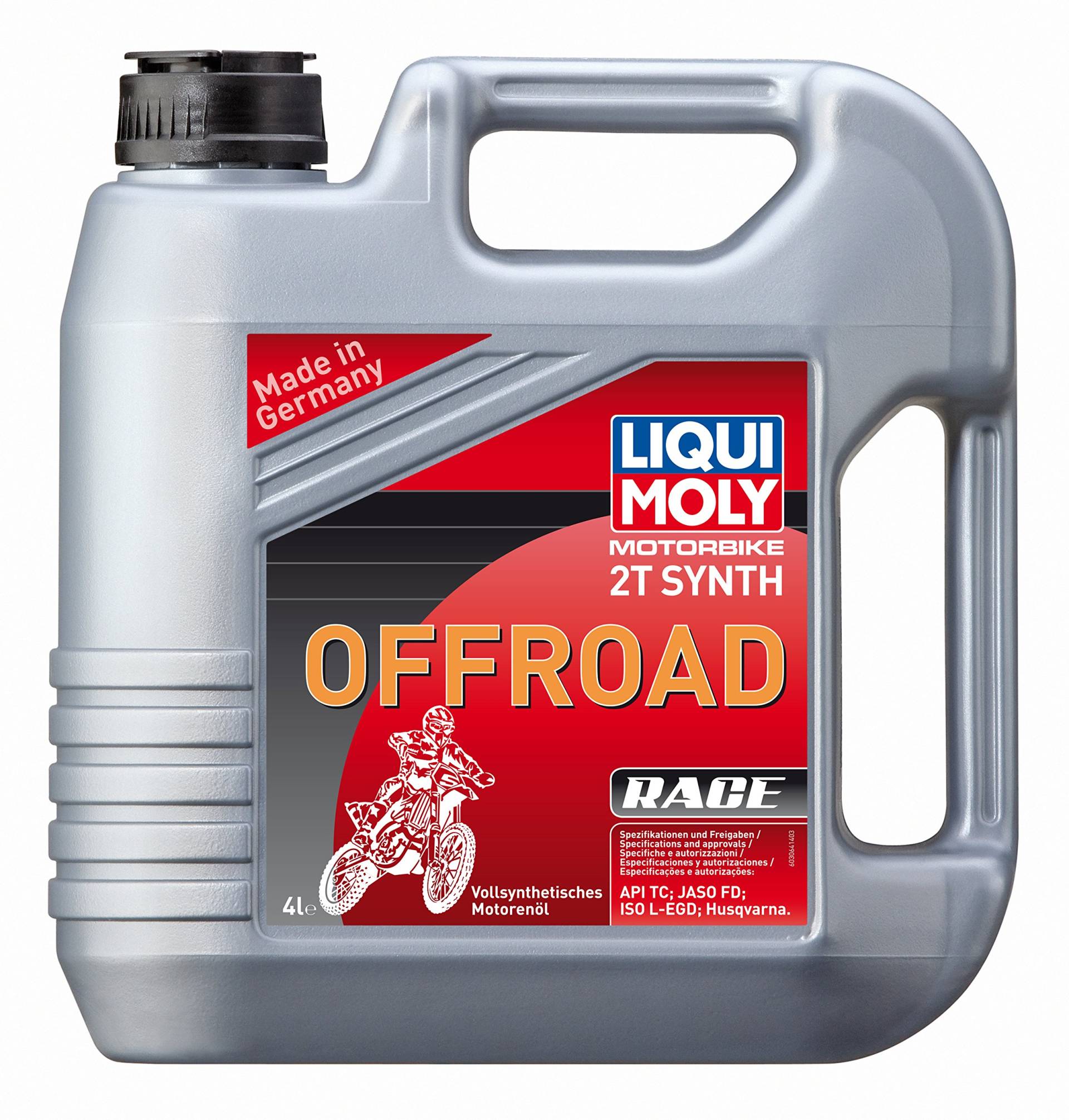 LIQUI MOLY Motorbike 2T Synth Offroad Race | 4 L | Motorrad 2-Takt-Öl | Art.-Nr.: 3064 von Liqui Moly