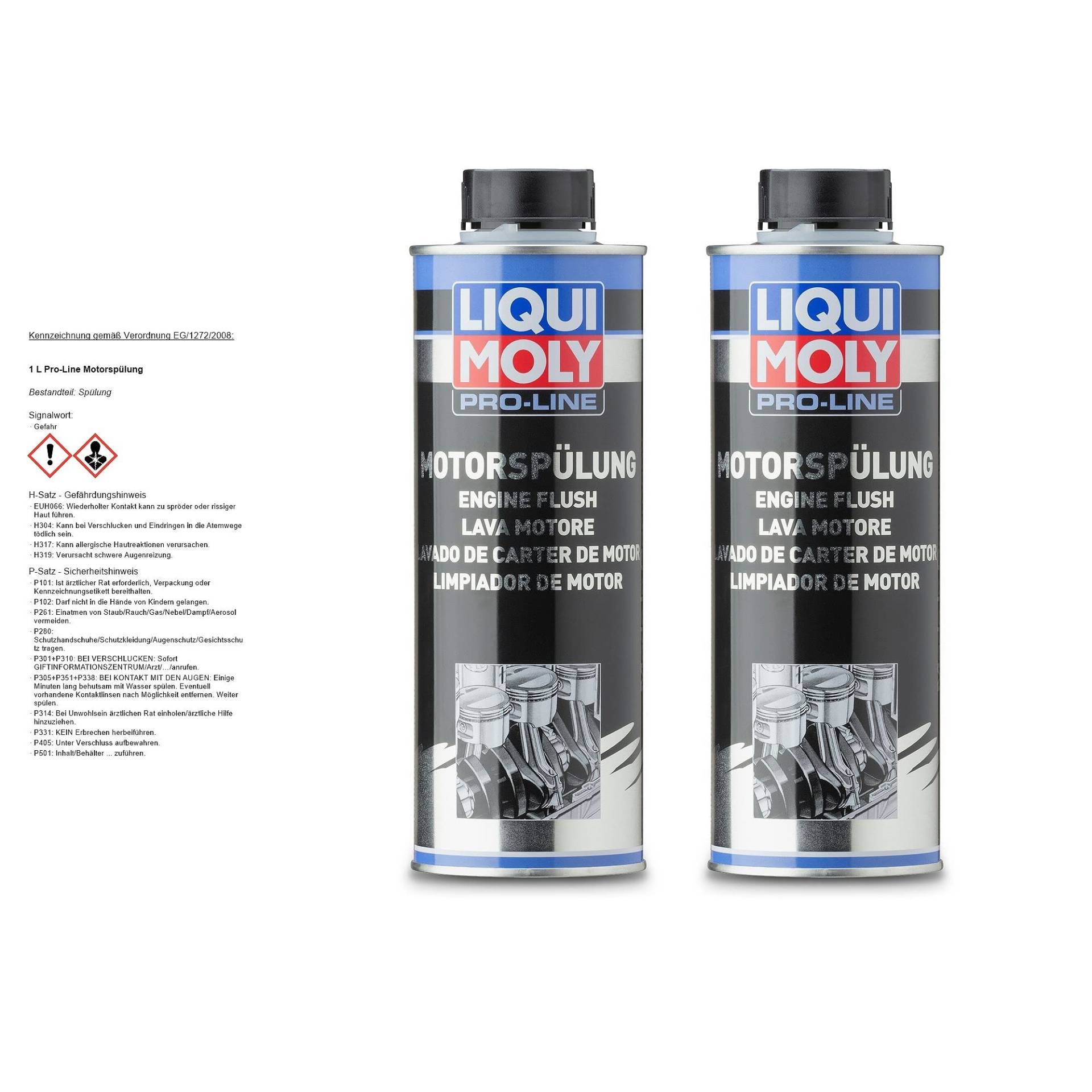 Liqui Moly 31015593 2425 Pro-Line Proline Motorspülung, 2 x 1L von Liqui Moly