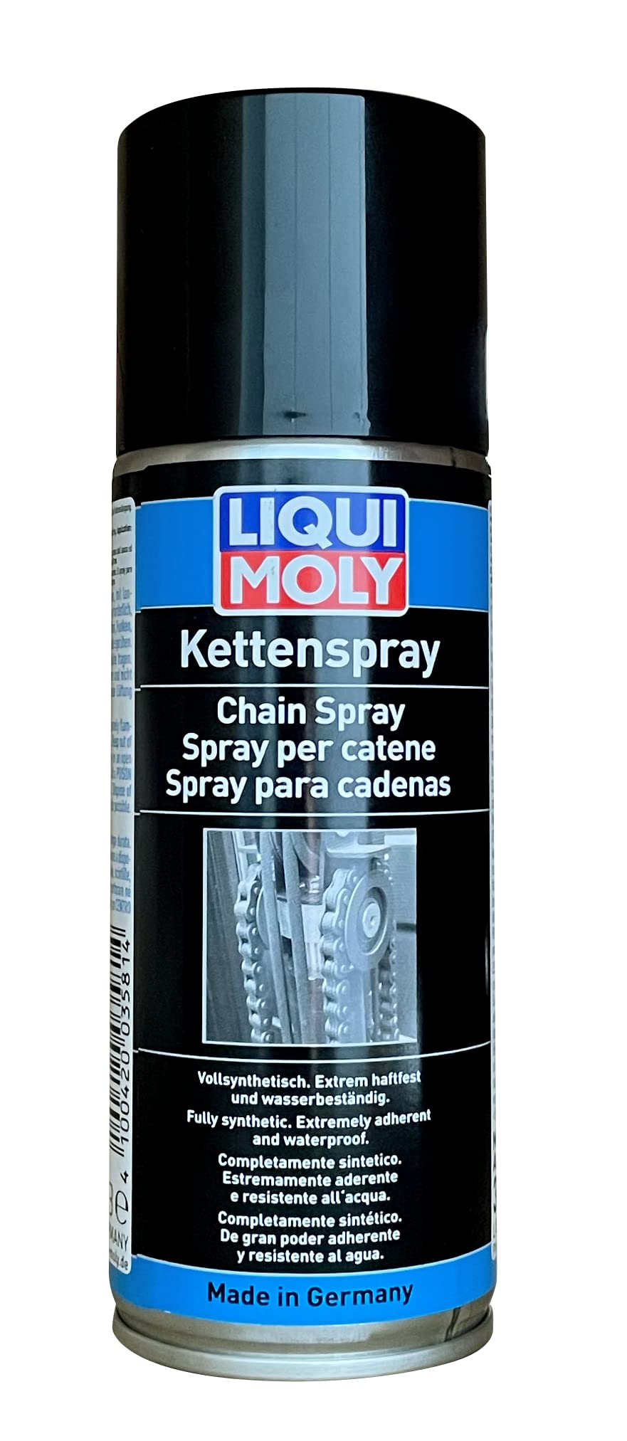 LIQUI MOLY Kettenspray | 200 ml | Haftschmierstoff ohne Kupfer | Art.-Nr.: 3581 von Liqui Moly