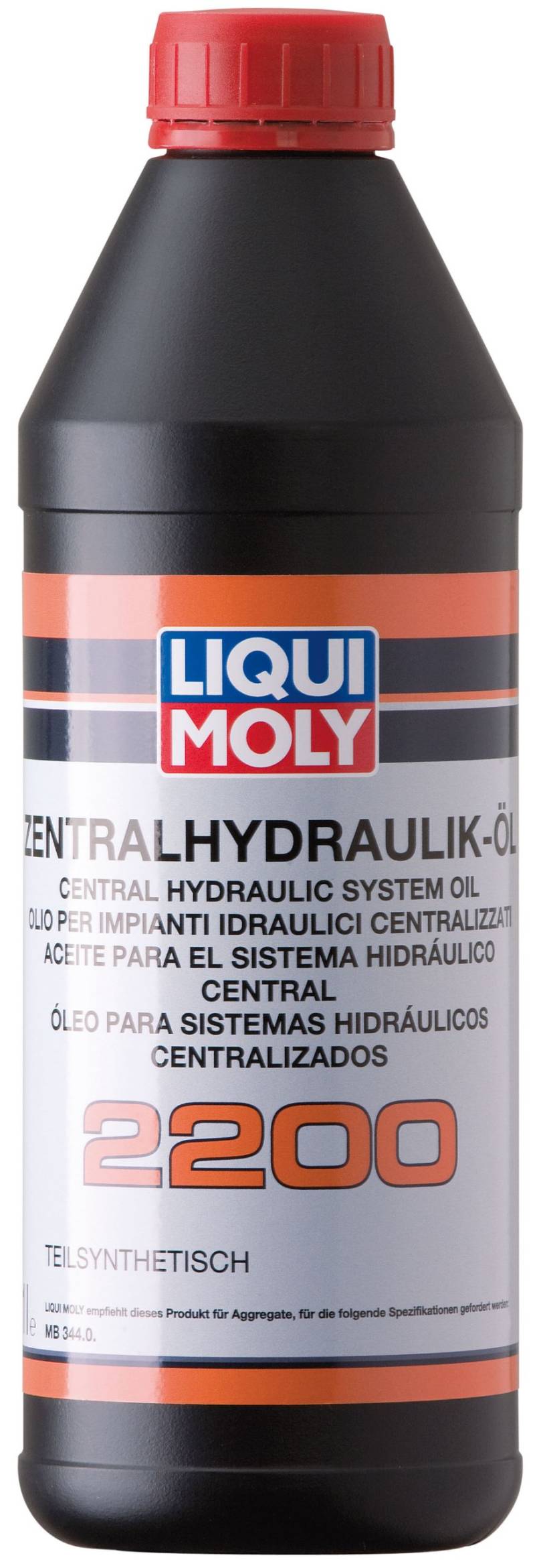 LIQUI MOLY Zentralhydrauliköl 2200 | 1 L | Hydrauliköl | Art.-Nr.: 3664, farblos von Liqui Moly