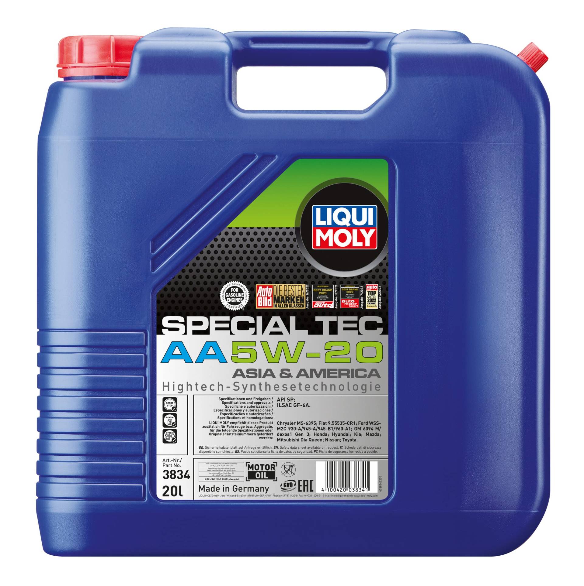 Liqui Moly 3834 - Motoröl von Liqui Moly