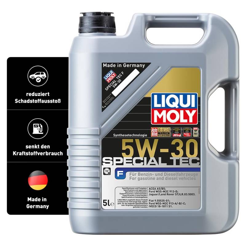 LIQUI MOLY Special Tec F 5W-30 | 5 L | Synthesetechnologie Motoröl | Art.-Nr.: 3853 von Liqui Moly