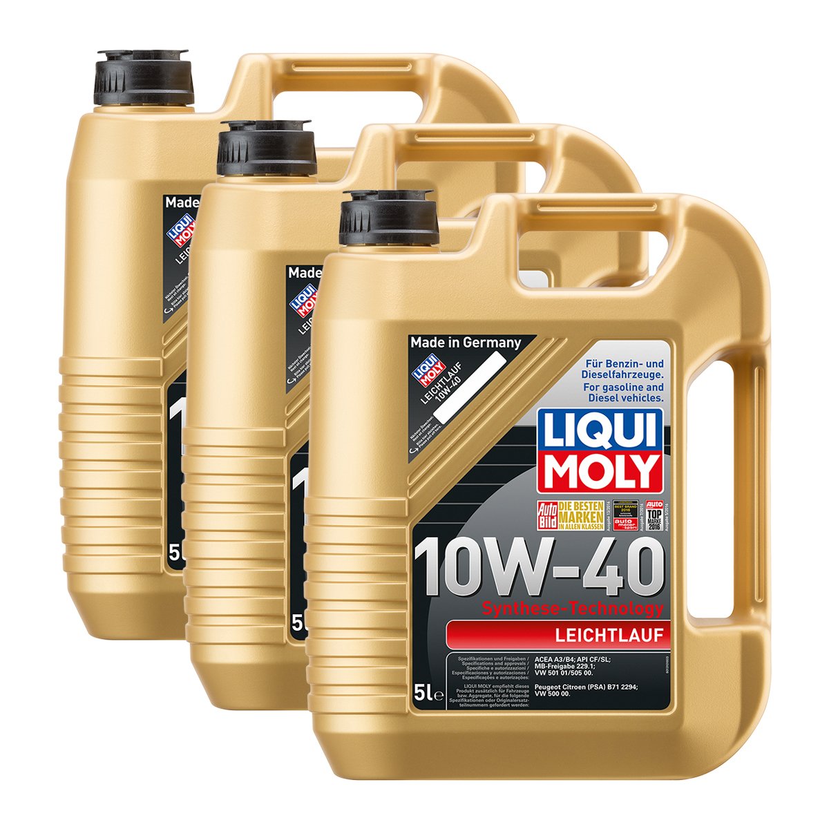 Liqui Moly 3X 1310 Leichtlauf 10W-40 von Liqui Moly