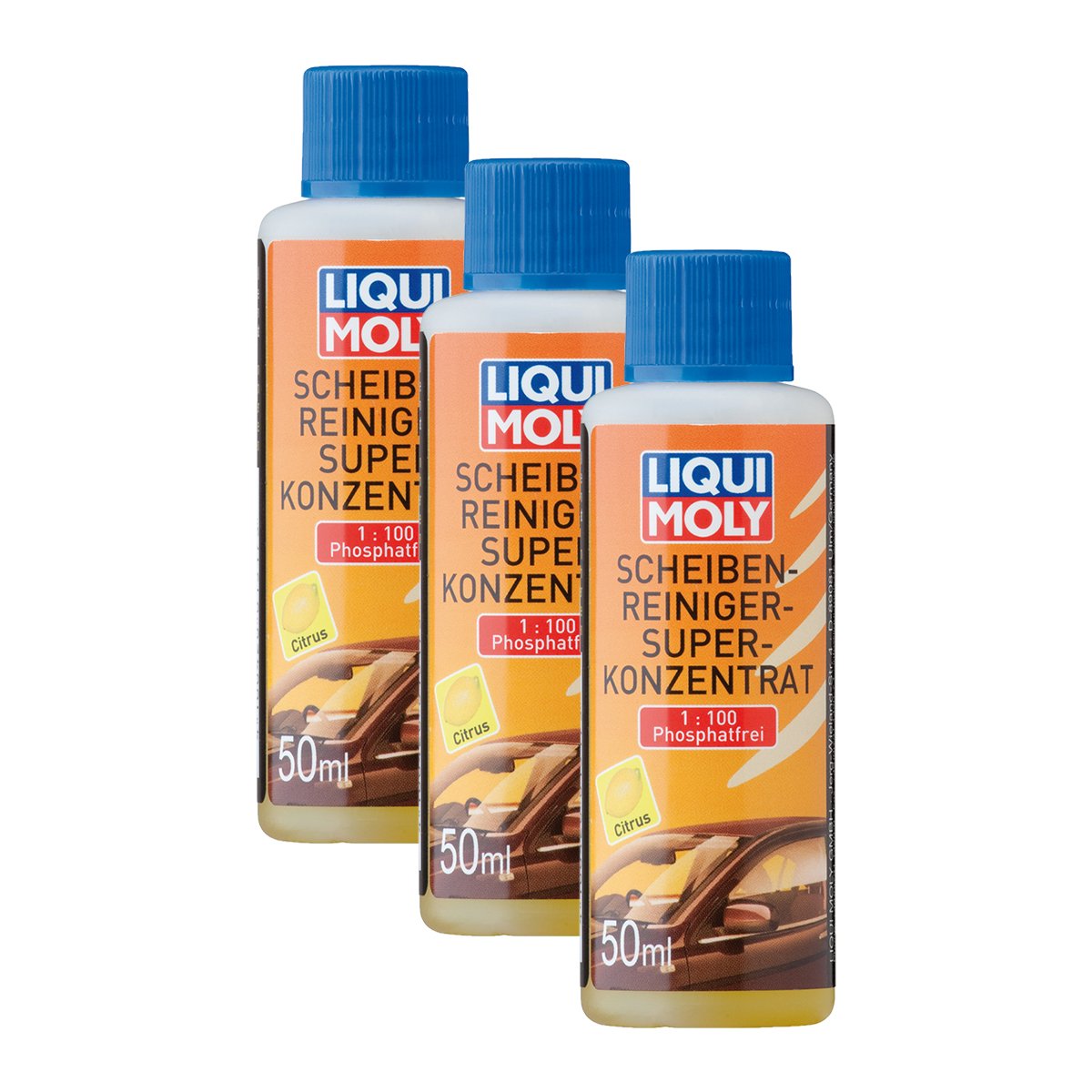 Liqui Moly 3X 1517 Scheiben Reiniger Super Konzentrat ScheibenReinigung 50ml von Liqui Moly