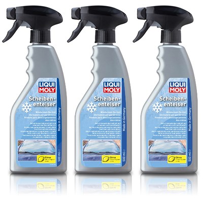 Liqui Moly 3x 500 ml Scheibenenteiser [Hersteller-Nr. 6902] von Liqui Moly