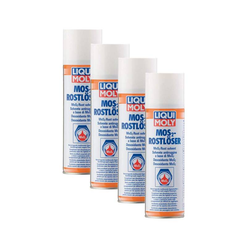 Liqui Moly 4X 1614 MoS2-Rostlöser Rostschutz 300ml von Liqui Moly