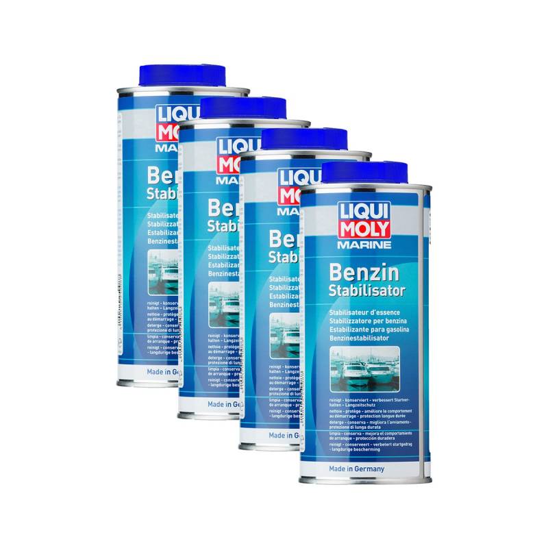 Liqui Moly 4X 25008 Marine Benzin-Stabilisator 500ml von Liqui Moly