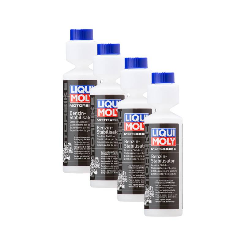 Liqui Moly 4X 3041 Motorbike Benzin-Stabilisator 2/4T 250 ml von Liqui Moly