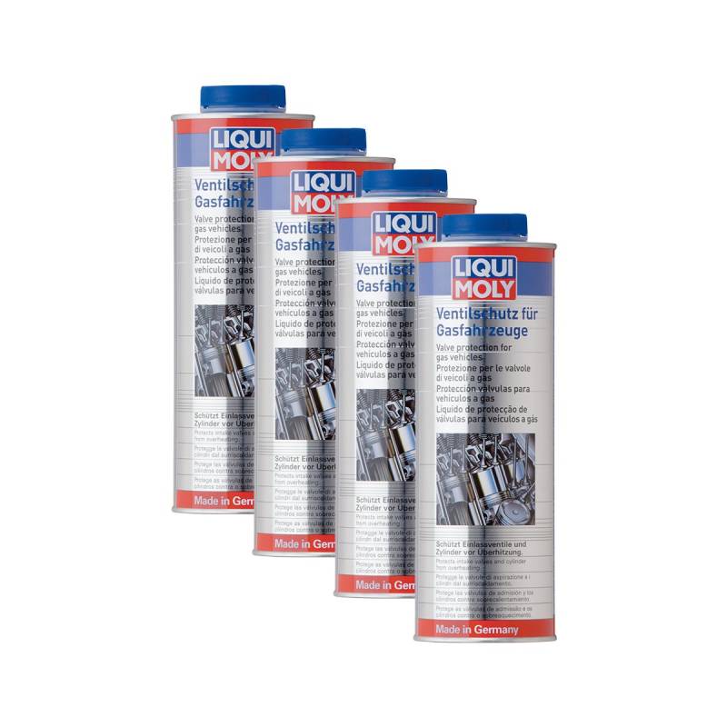 Liqui Moly 4X 4012 Ventilschutz für Gasfahrzeuge Ventil-Schutz Additiv 1L von Liqui Moly