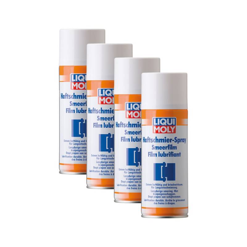 Liqui Moly 4X 4084 Haftschmier-Spray Schmiermittel 400ml von Liqui Moly