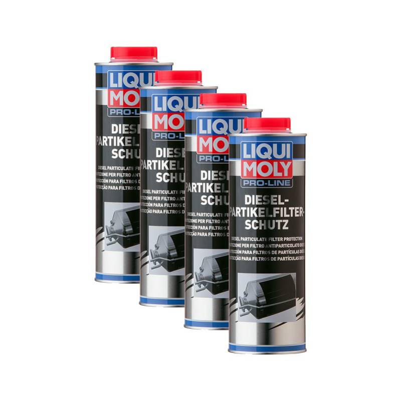 Liqui Moly 4X 5123 Pro-Line Dieselpartikelfilter-Schutz DPF Additiv 1L von Liqui Moly